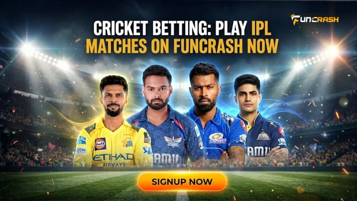 Read more about the article Cricket Betting: Play IPL Matches on Funcrash Now