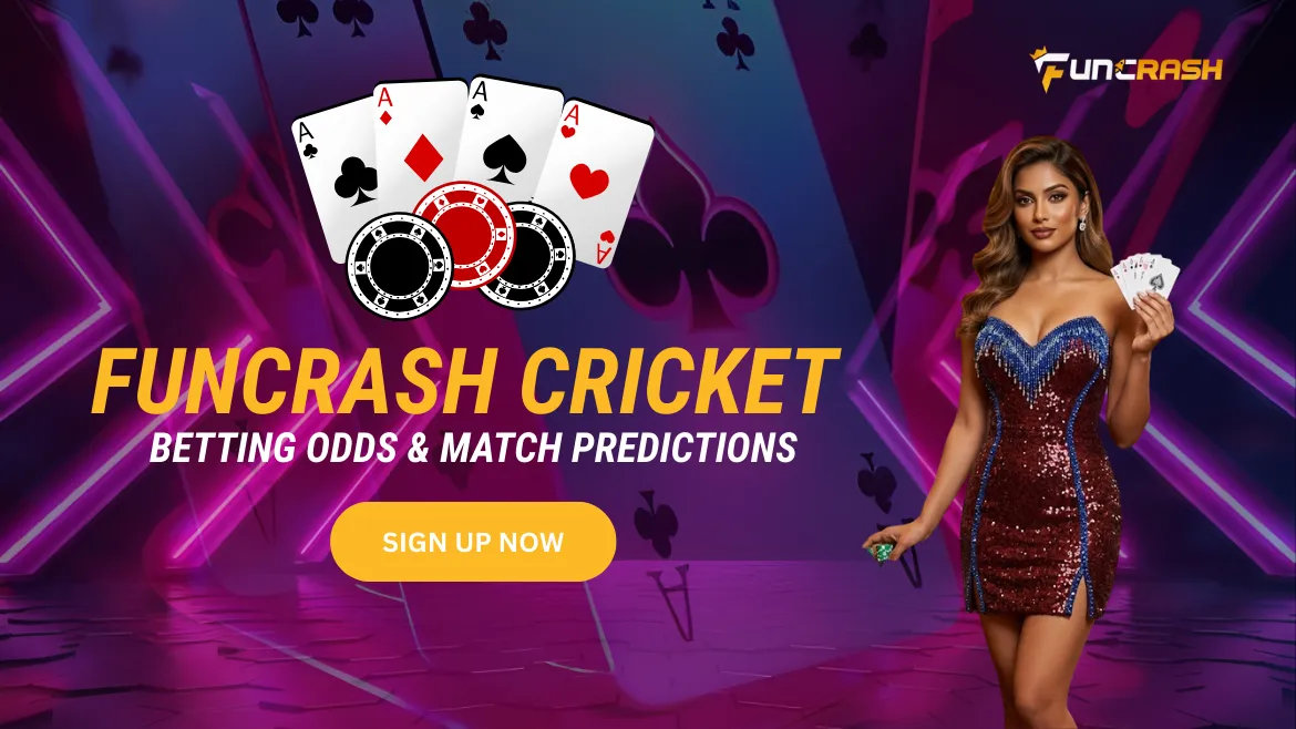 Read more about the article Funcrash: Cricket Betting Odds & Match Predictions