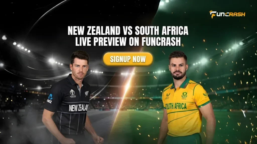 New Zealand vs South Africa Live Preview On Funcrash