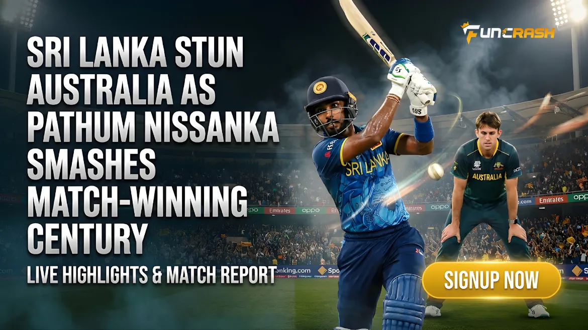 Read more about the article Nissanka’s Match-Winning Century Stuns Australia