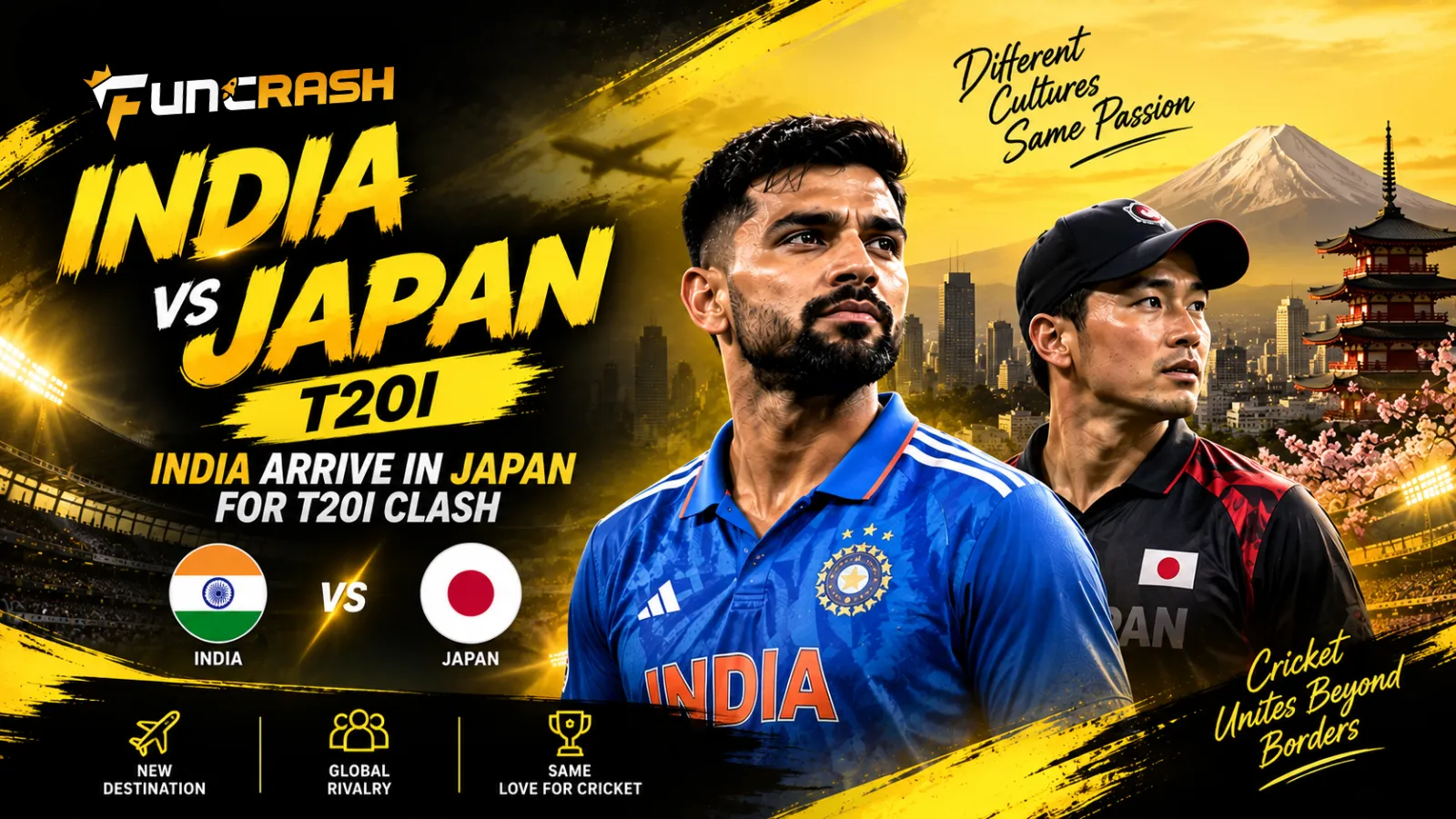 Read more about the article India vs Japan T20I: India Arrive in Japan For T20I Clash