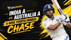 India A vs Australia A fourth-innings chase