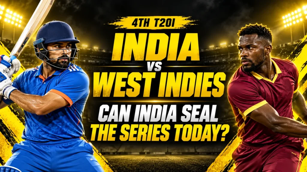India vs West Indies 4th T20I cricket match preview